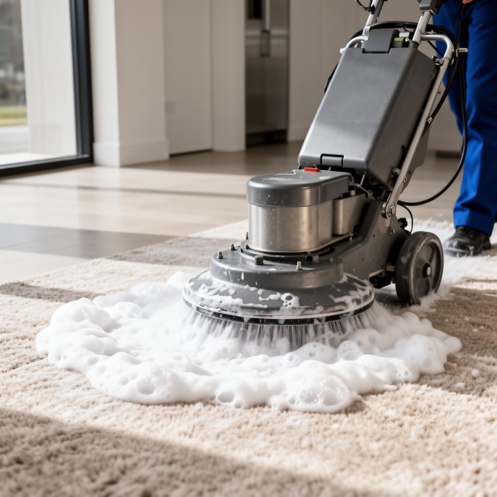 Shampoo carpet cleaning